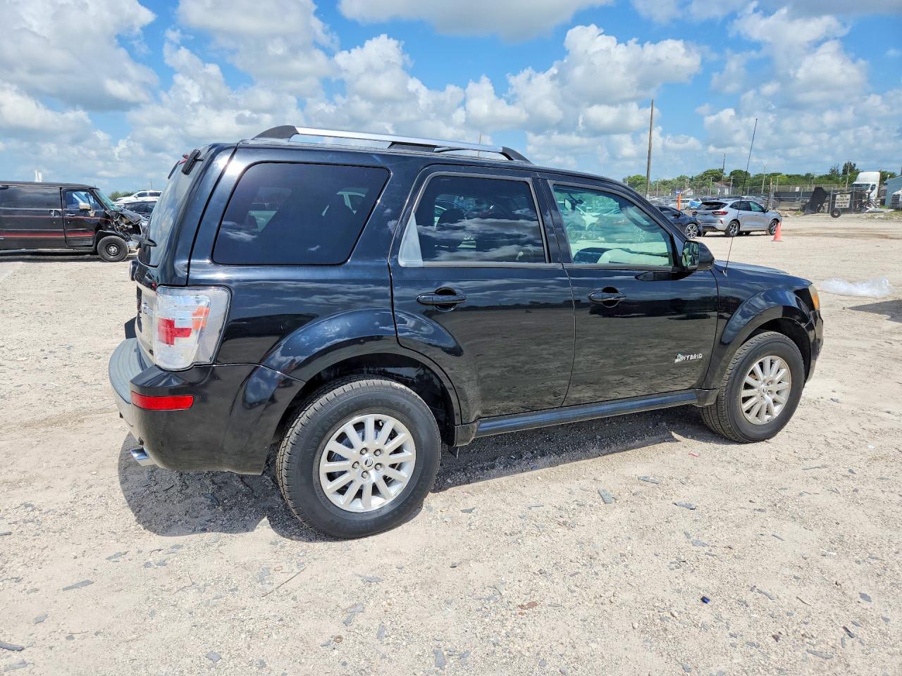 2010 Mercury Mariner Hybrid Black vin: 4M2CN2K35AKJ18742