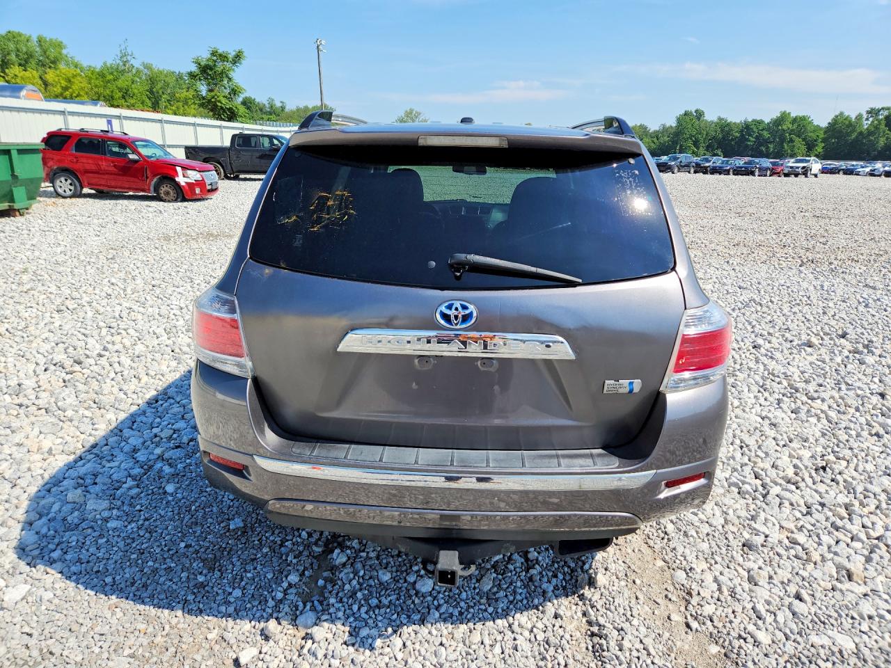 2011 Toyota Highlander Hybrid Limited Черный vin: JTEDC3EH3B2003227