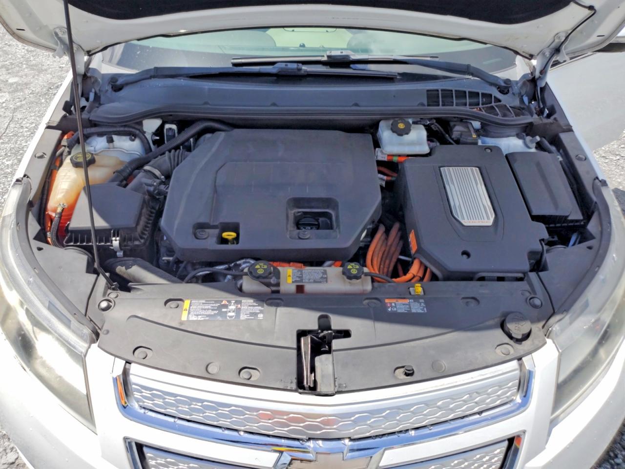 2014 Chevrolet Volt White vin: 1G1RF6E42EU139253