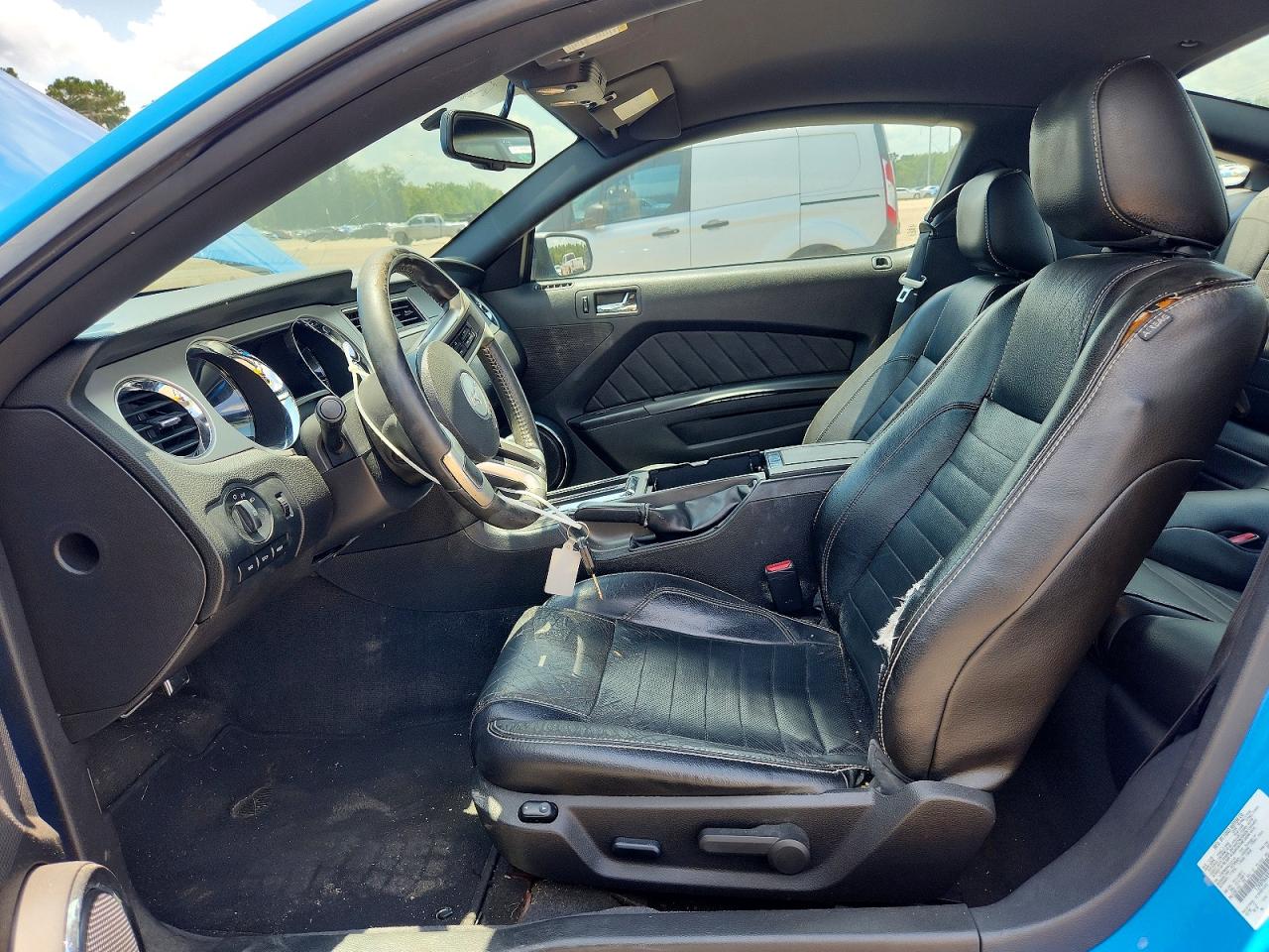 2010 Ford Mustang Blue vin: 1ZVBP8AN9A5165169