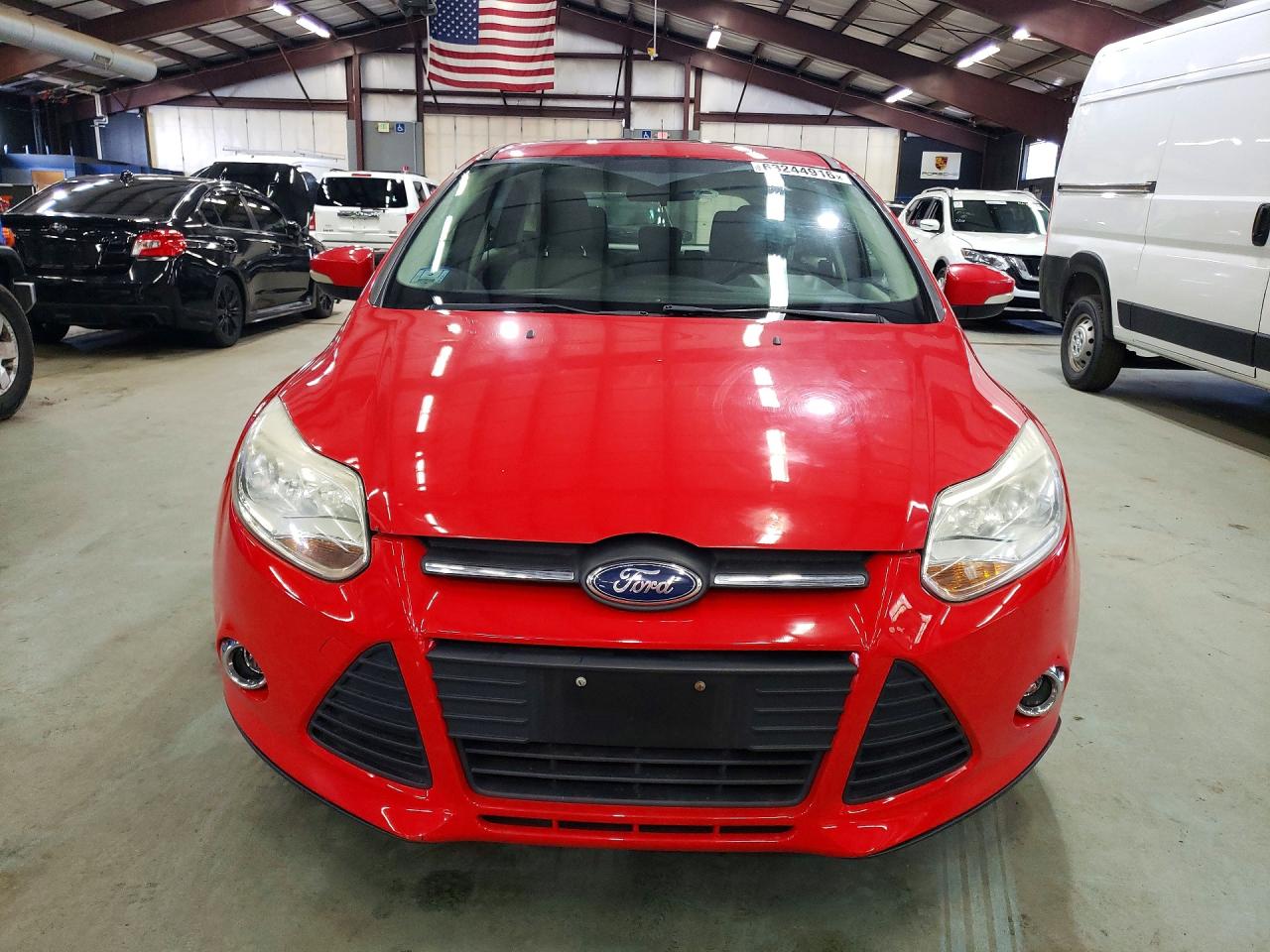 2012 Ford Focus Se Red vin: 1FAHP3K26CL149388
