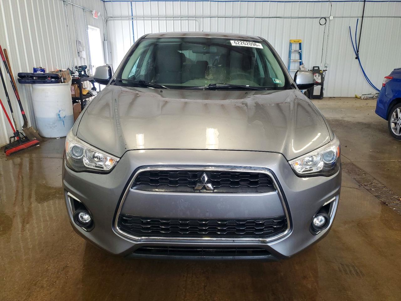 2015 Mitsubishi Outlander Sport Es Gray vin: 4A4AR3AU1FE013146