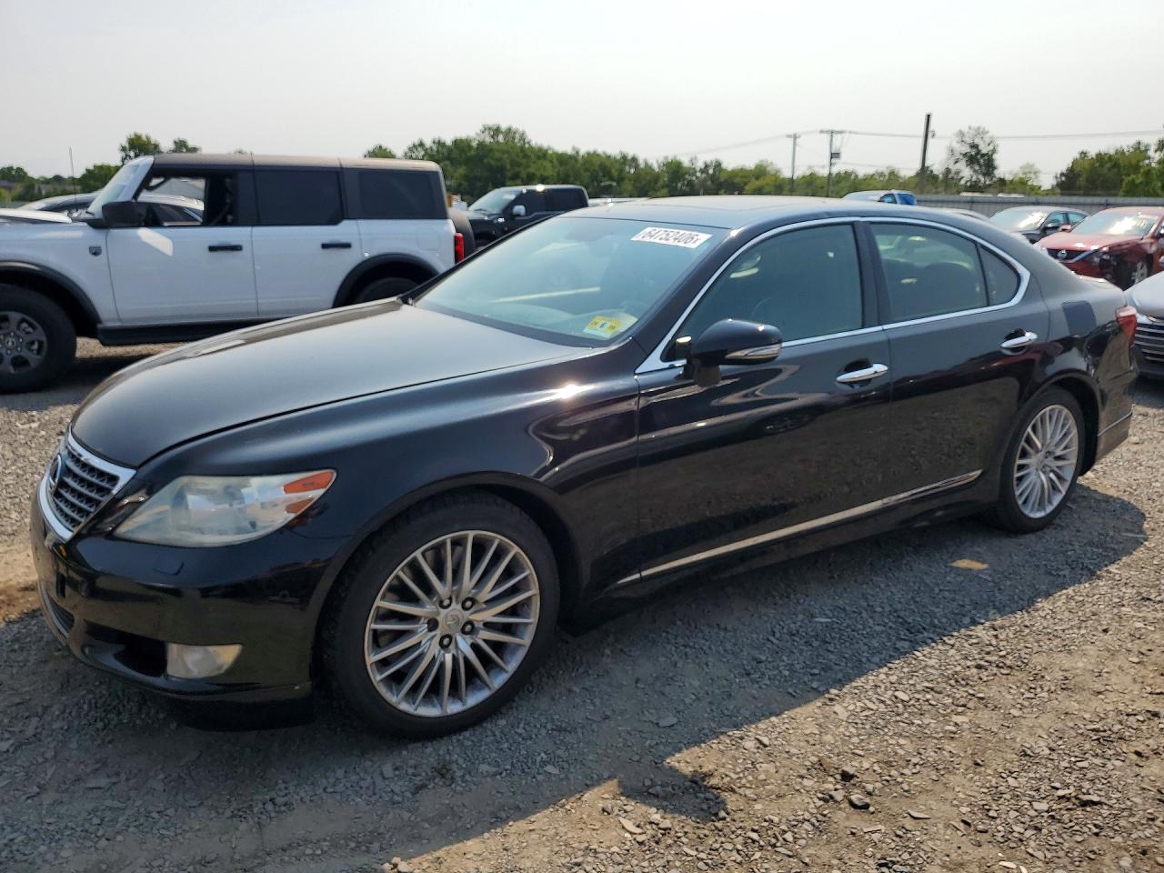 2012 Lexus Ls 460 Черный vin: JTHBL5EF7C5109815
