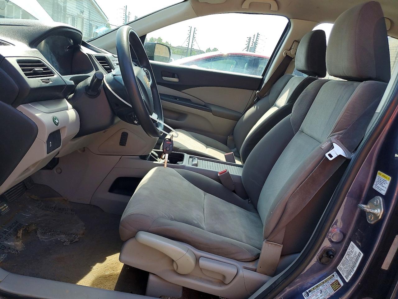 2013 Honda Cr-v Lx Blue vin: 5J6RM4H33DL015575