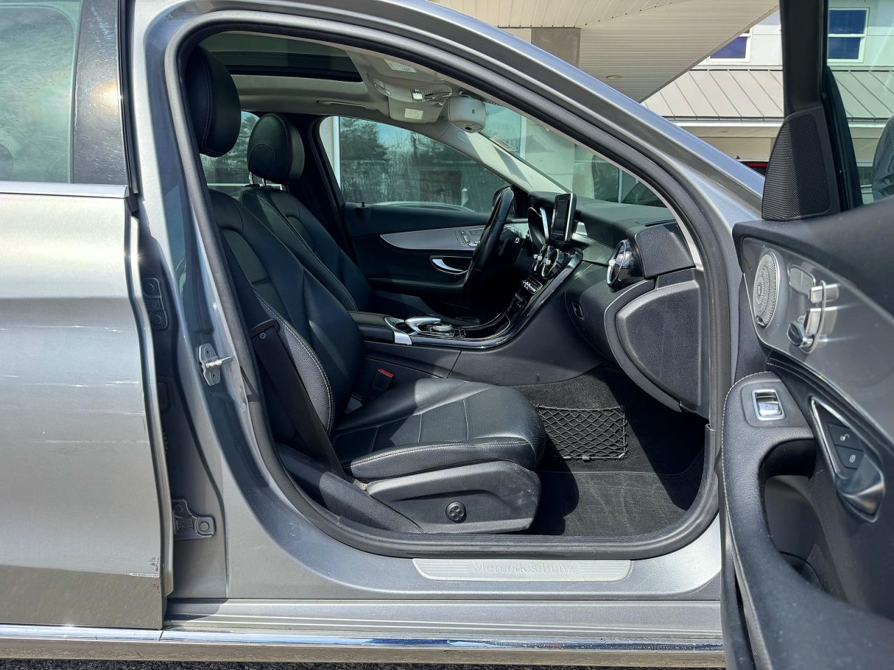 2015 Mercedes-benz C 300 4matic Gray vin: 55SWF4KBXFU006816