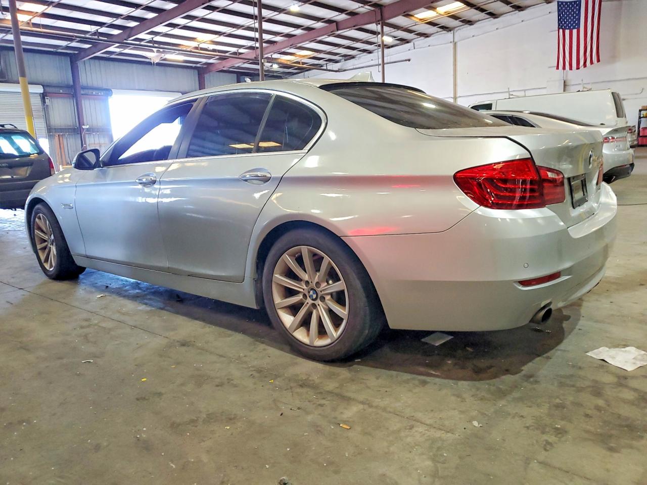 2014 Bmw 535 I Silver vin: WBA5B1C53ED479881