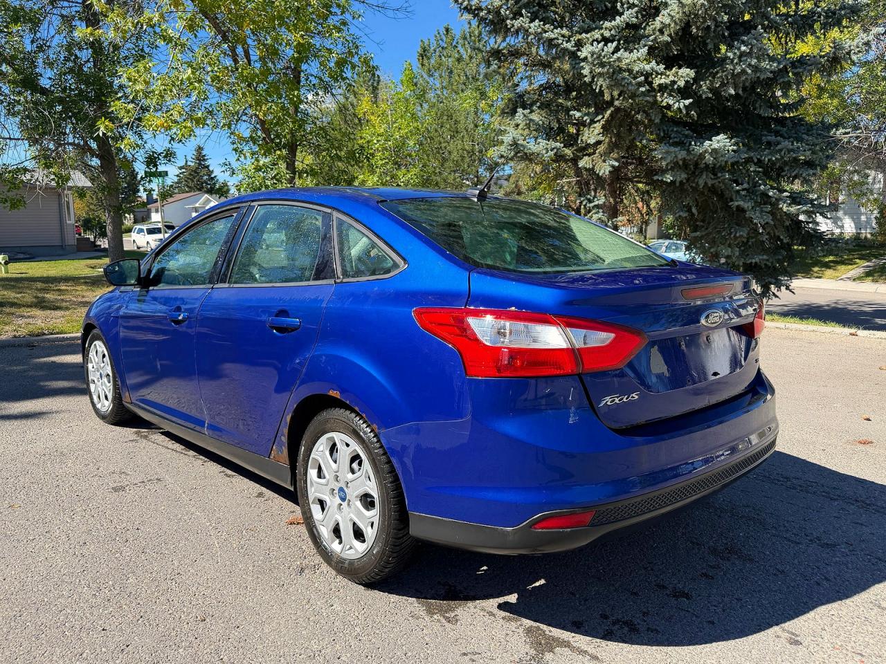 2012 Ford Focus Se Синий vin: 1FAHP3F27CL202271