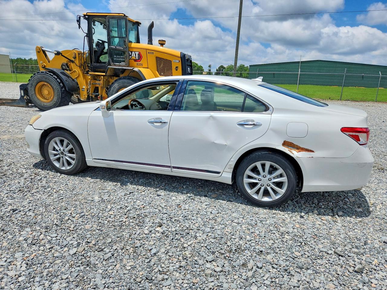 2010 Lexus Es 350 White vin: JTHBK1EG2A2356081