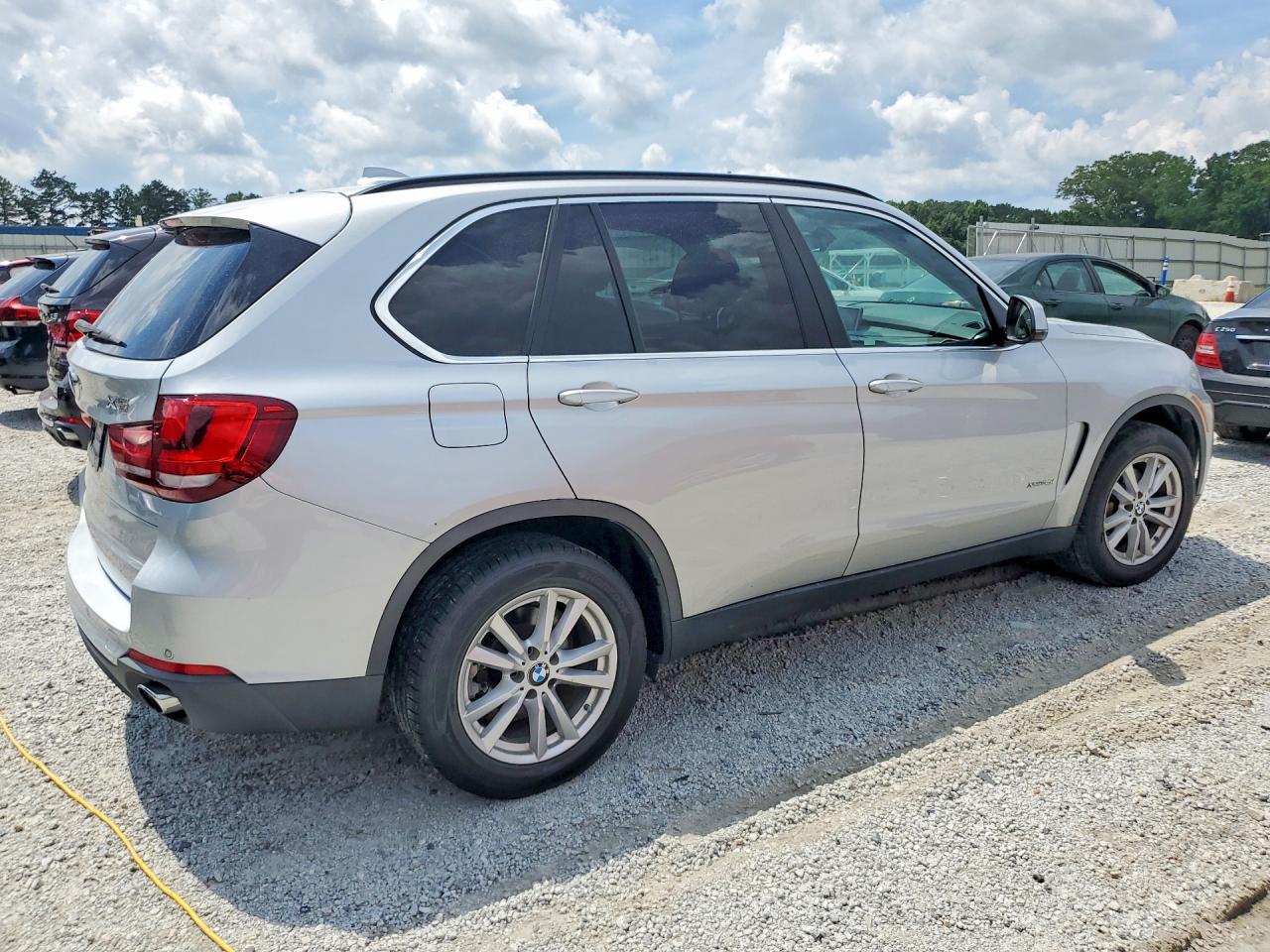 2015 Bmw X5 Xdrive35i Silver vin: 5UXKR0C58F0P06968