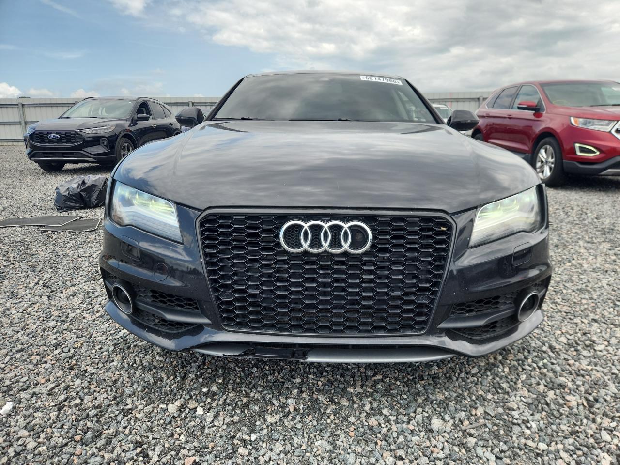 2012 Audi A7 Prestige Black vin: WAUSGAFC8CN001476