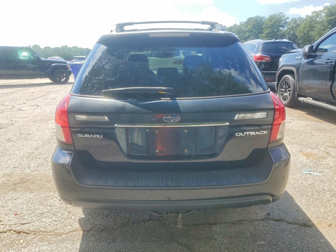 2009 Subaru Outback 2.5i Limited Black vin: 4S4BP66C497331804