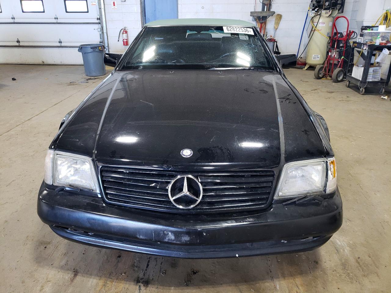 1991 Mercedes-benz 300 Sl Black vin: WDBFA61E8MF017974