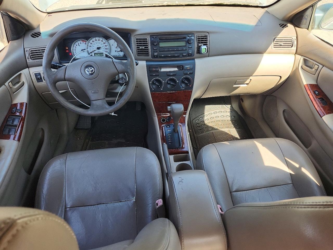 2006 Toyota Corolla Le Green vin: 1NXBR32E76Z605607