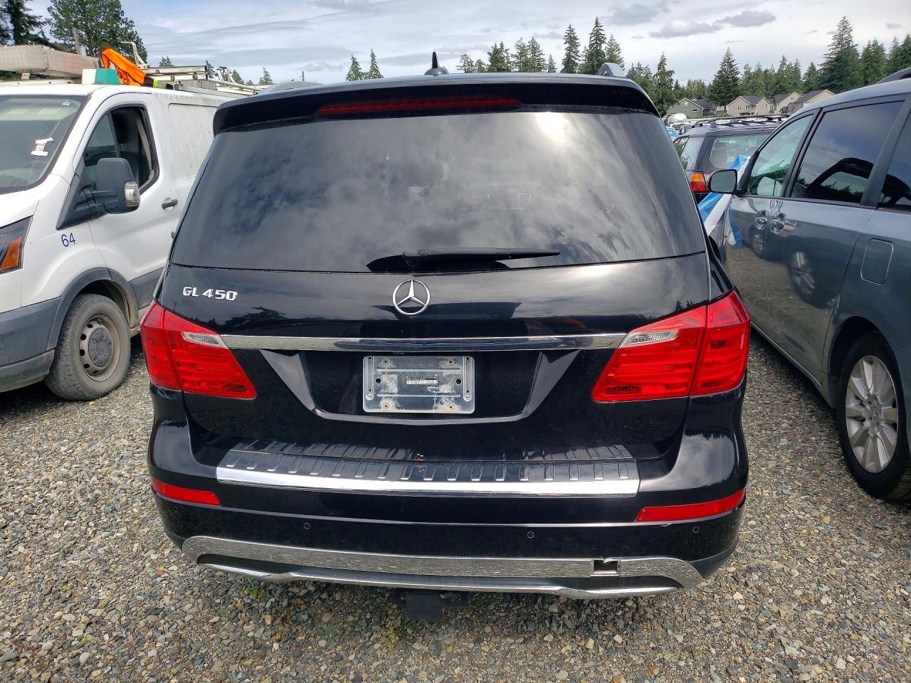 2014 Mercedes-benz Gl 450 4matic Black vin: 4JGDF7CE3EA423295