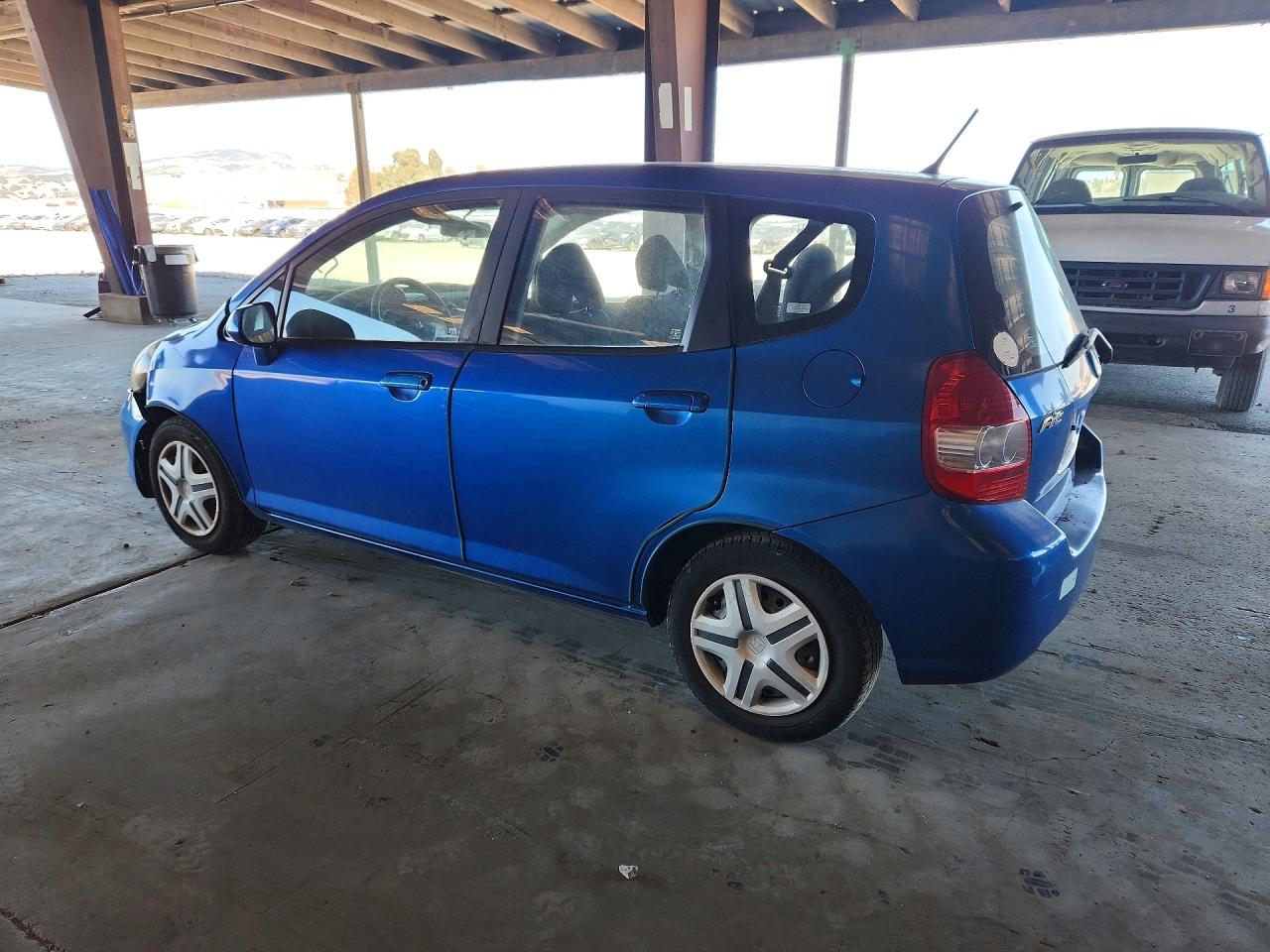 2008 Honda Fit Blue vin: JHMGD38408S017634