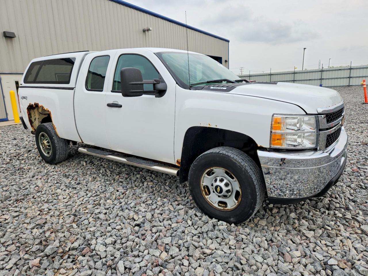 2013 Chevrolet Silverado K2500 Heavy Duty White vin: 1GC2KVCG8DZ158337