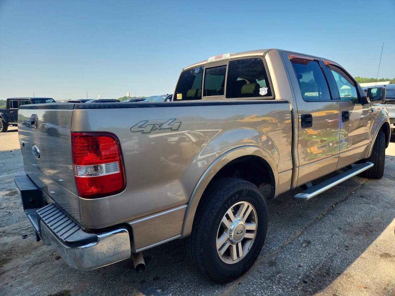 2005 Ford F150 Supercrew Золотой vin: 1FTPW145X5KD04716