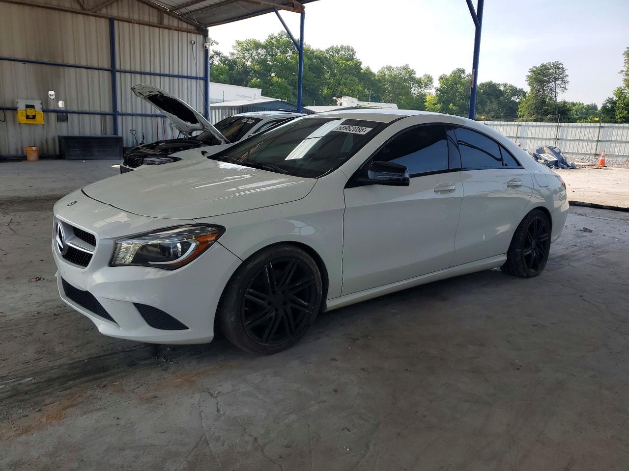 2014 Mercedes-benz Cla 250 Белый vin: WDDSJ4EB6EN037626