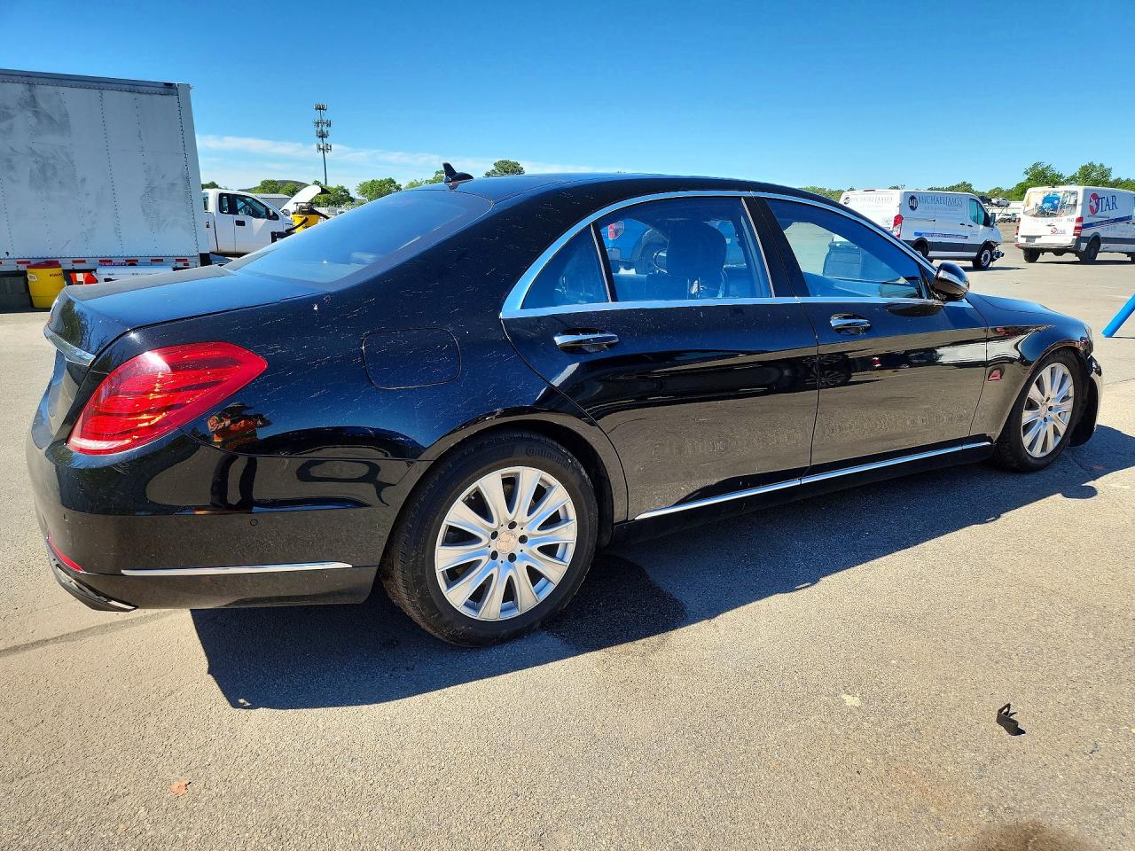 2014 Mercedes-benz S 550 Black vin: WDDUG8CB6EA015120