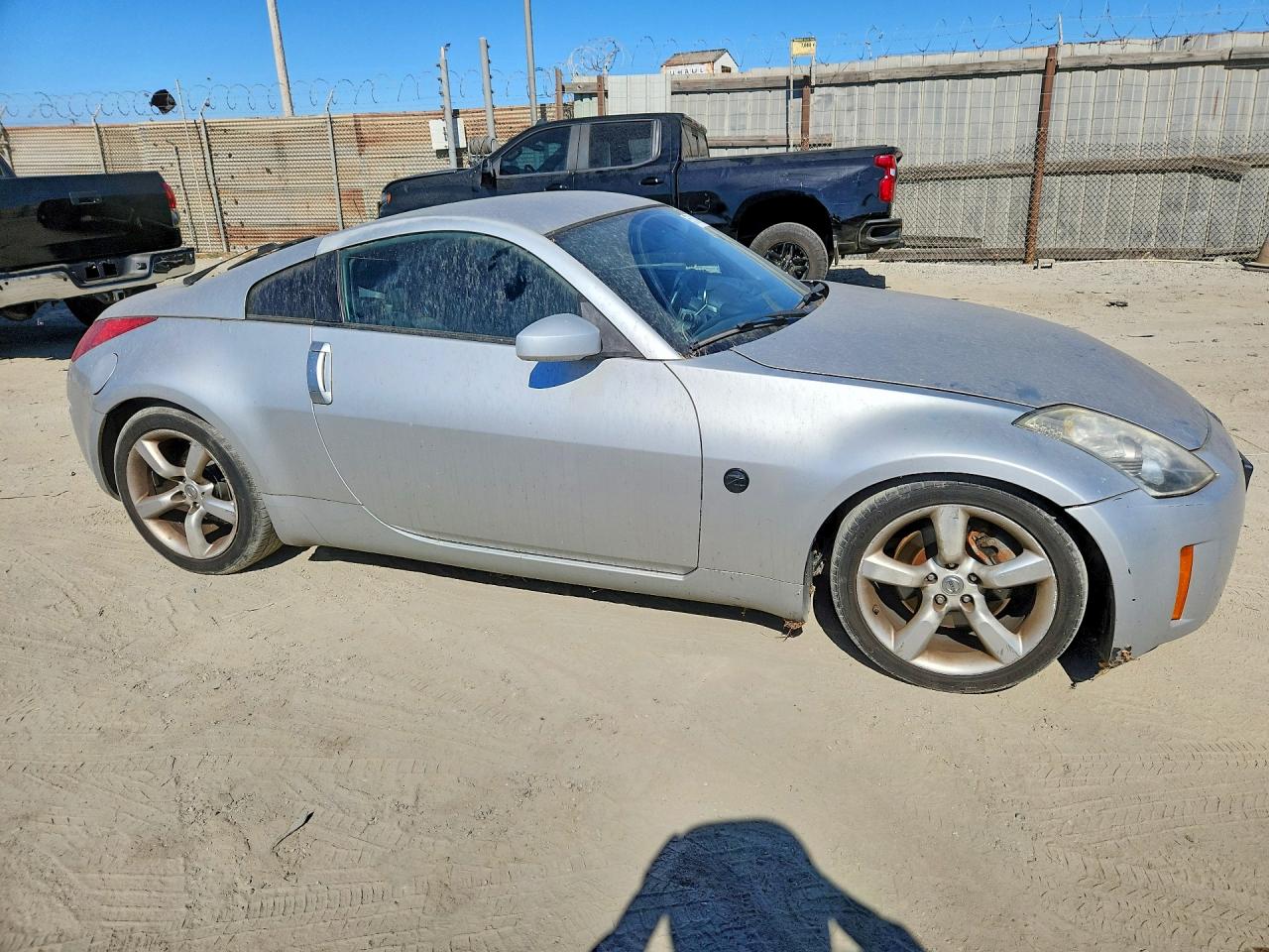 2008 Nissan 350z Base Silver vin: JN1BZ34D68M705034
