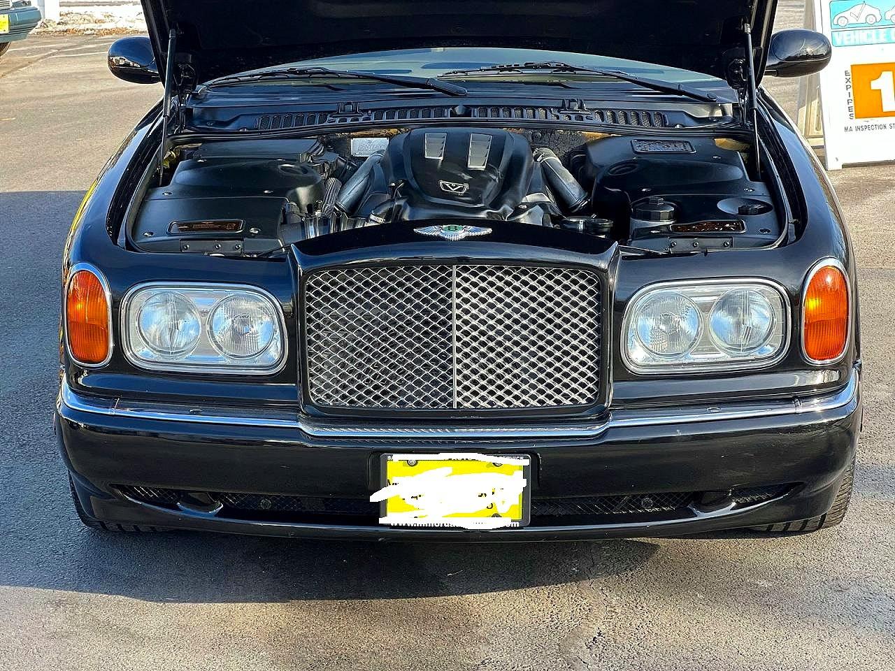 1999 Bentley Arnage Черный vin: SCBLB51EXXCX02059