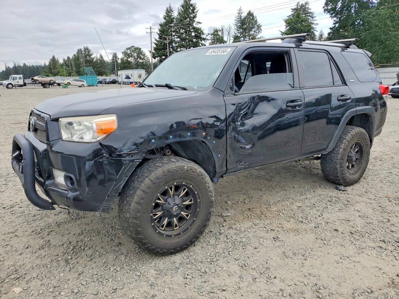 2013 Toyota 4runner Sr5 Black vin: JTEBU5JRXD5111084