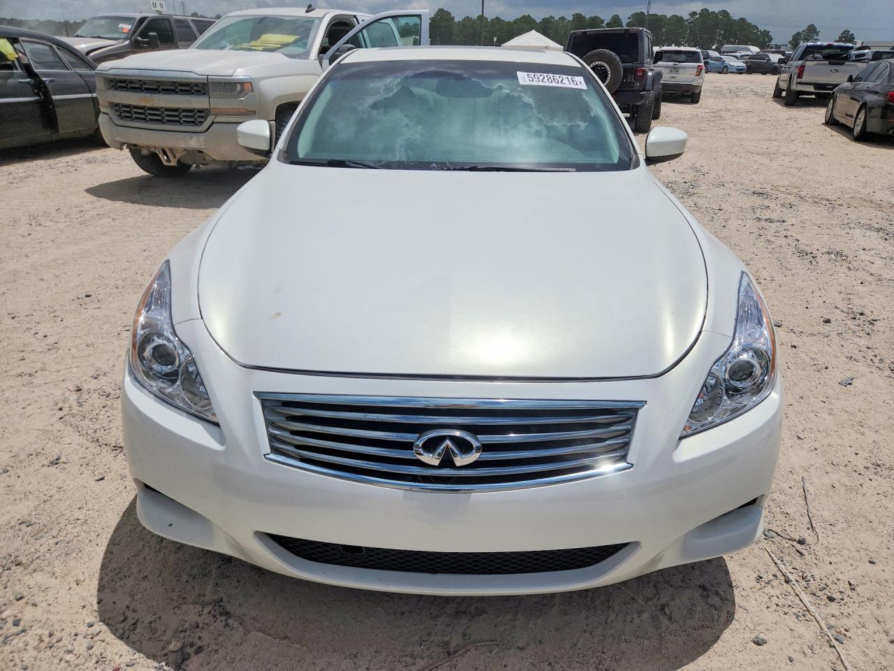 2013 Infiniti G37 Coupe X White vin: JN1CV6EL0DM981937