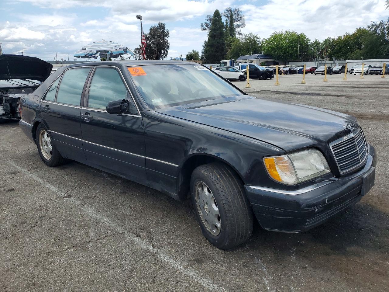 1997 Mercedes-benz S420 Black vin: WDBGA43G2VA367266