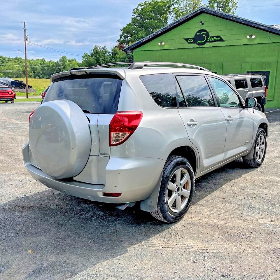 2008 Toyota Rav4 Limited Silver vin: JTMBK31VX86034051