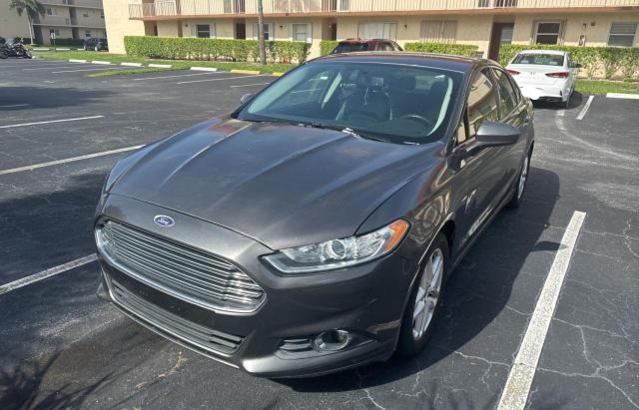 2016 Ford Fusion Se Серый vin: 1FA6P0HD2G5100603