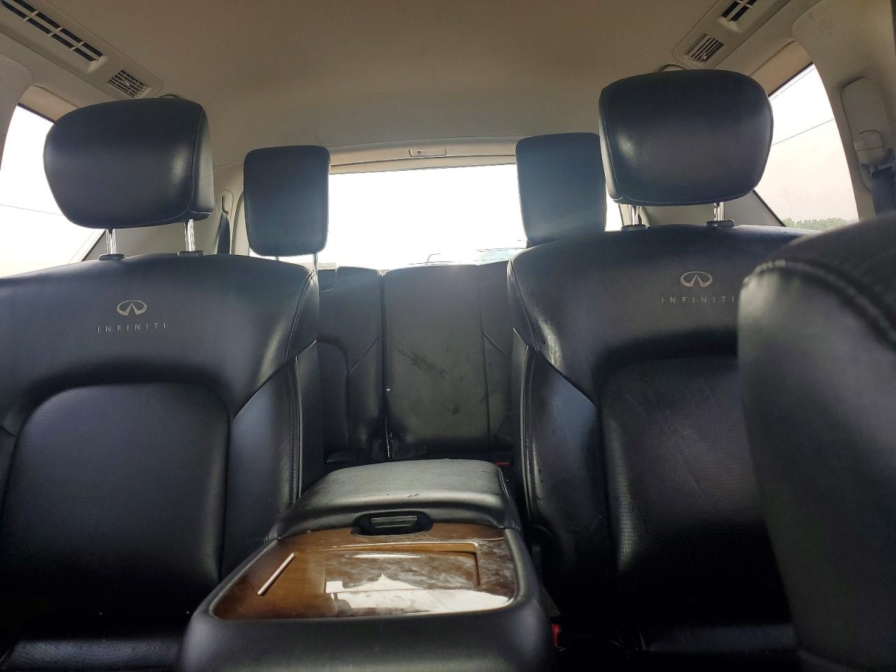 2012 Infiniti Qx56 Base Белый vin: JN8AZ2NE2C9022130
