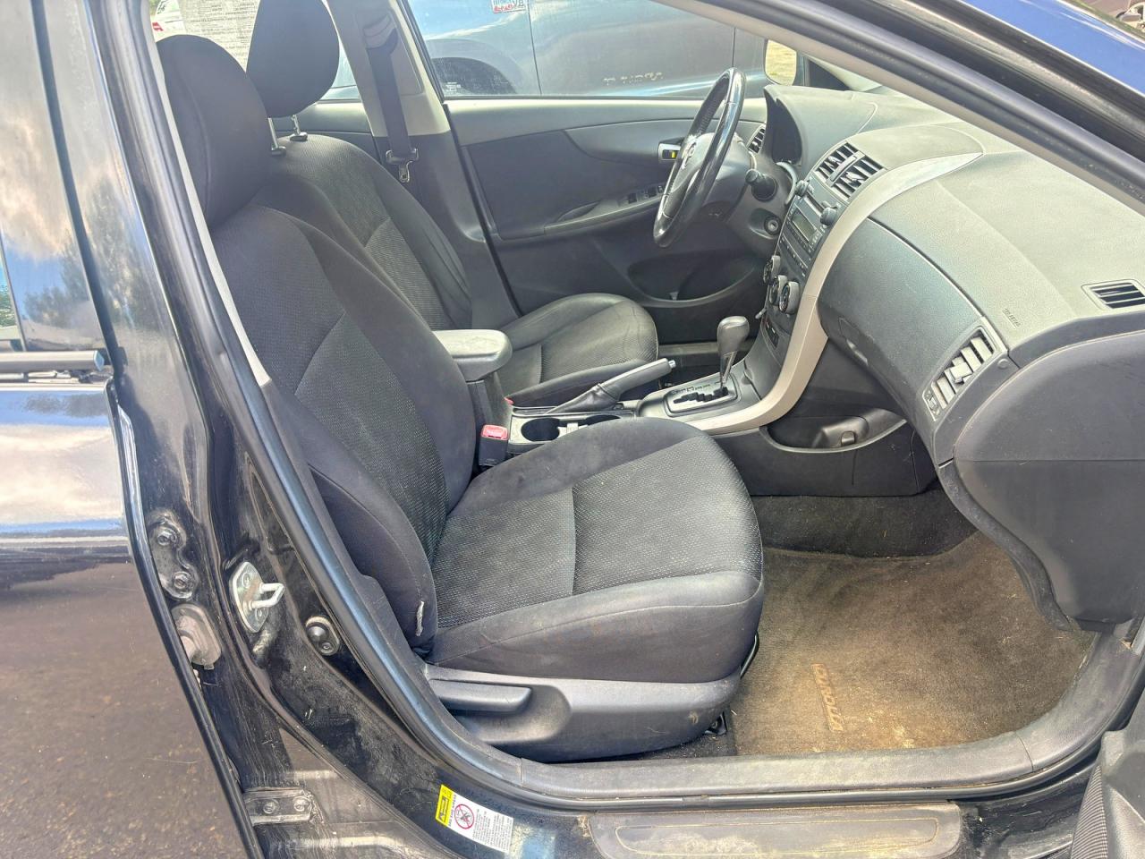 2009 Toyota Corolla S Black vin: 2T1BU40E49C101156