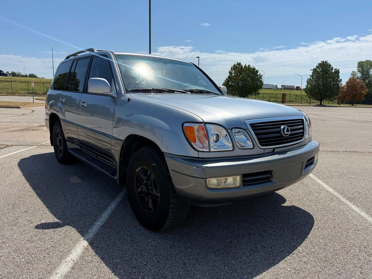2001 Lexus Lx 470 Blue vin: JTJHT00W013506892