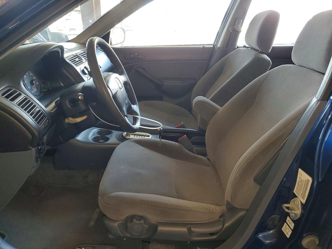 2001 Honda Civic Ex Blue vin: 2HGES267X1H552197