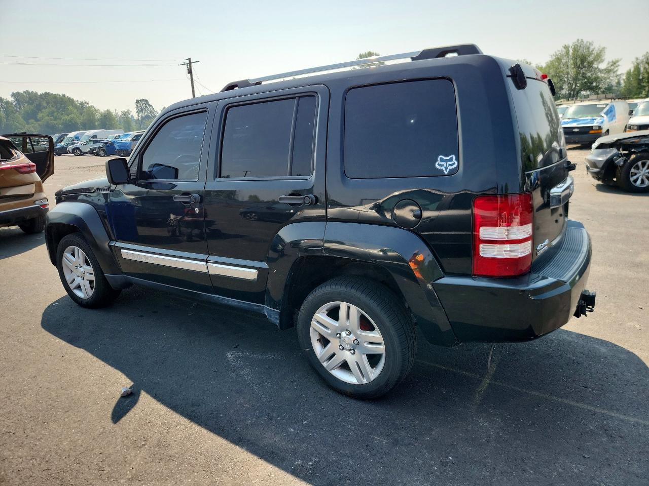 2008 Jeep Liberty Limited Black vin: 1J8GN58K88W214285
