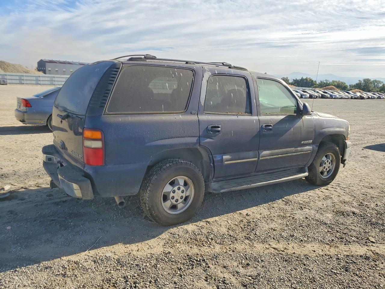 2003 Chevrolet Tahoe K1500 Blue vin: 1GNEK13ZX3R222830