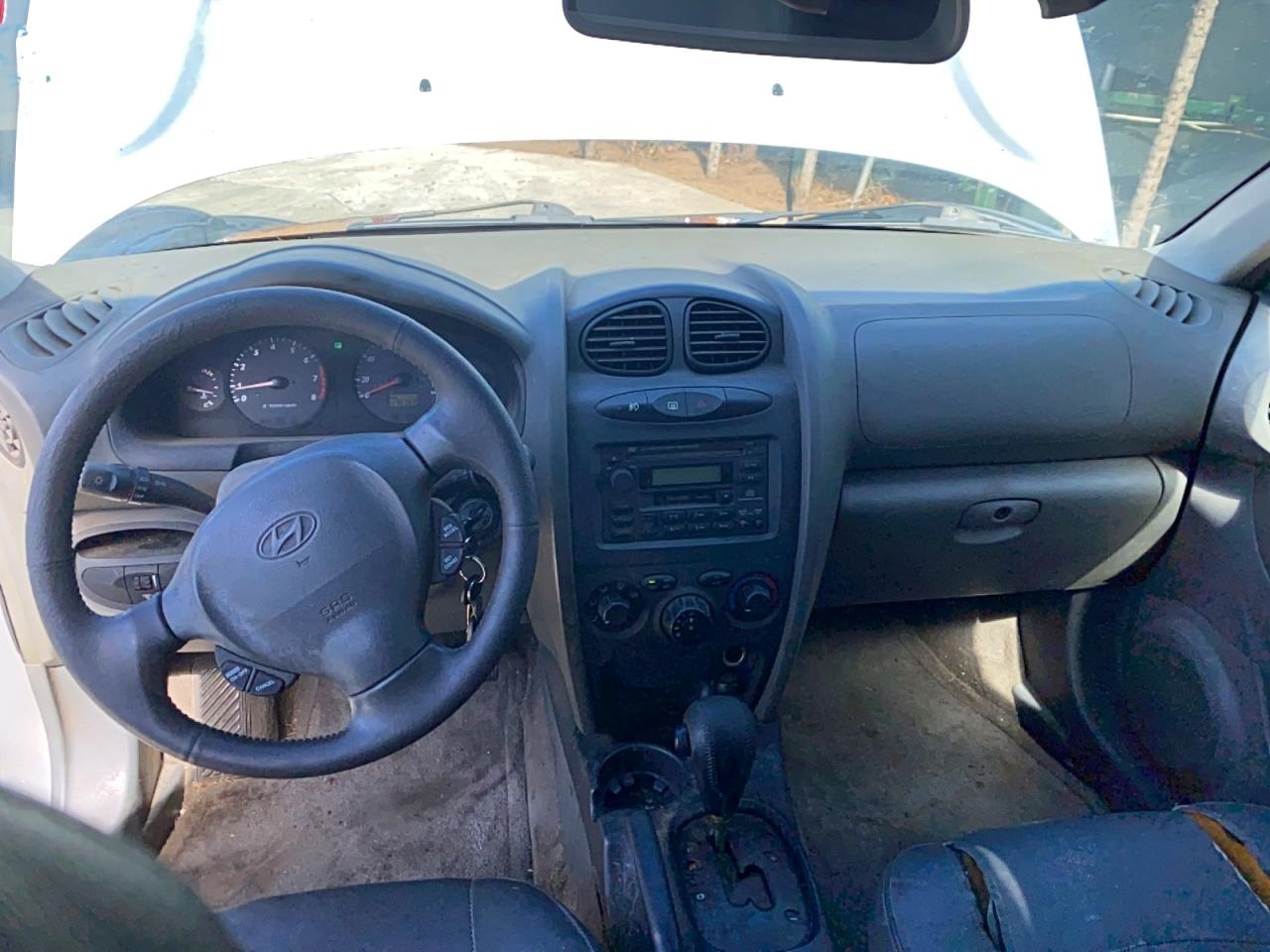 2001 Hyundai Santa Fe Gl Silver vin: KM8SC83D01U126863