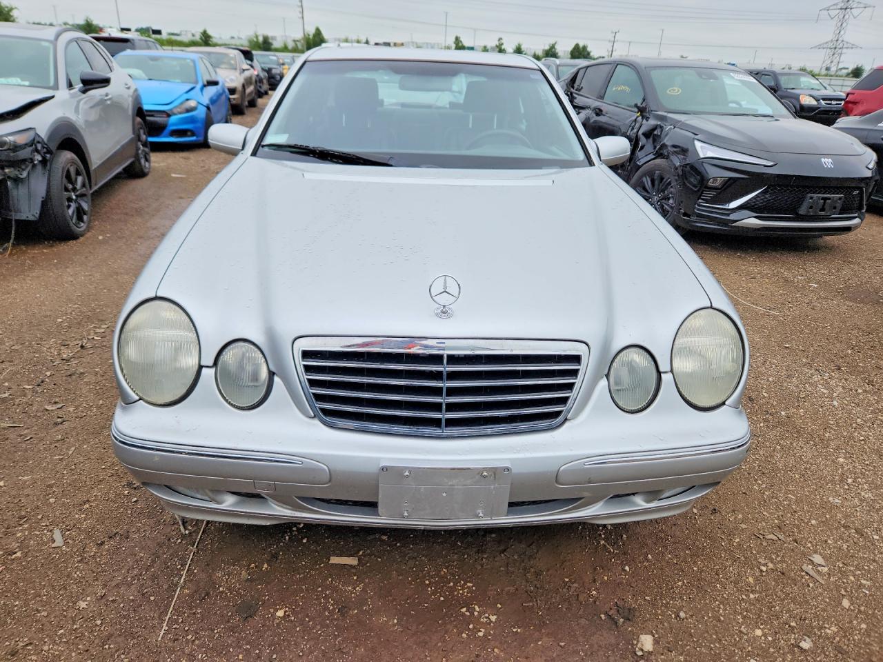 2001 Mercedes-benz E 430 Серебряный vin: WDBJF83J61X053203
