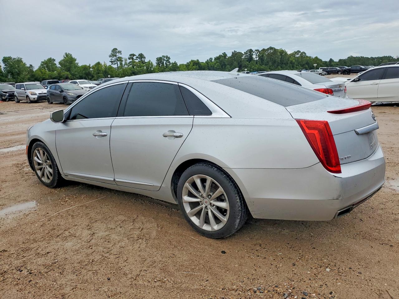 2013 Cadillac Xts Premium Collection Silver vin: 2G61S5S34D9112768