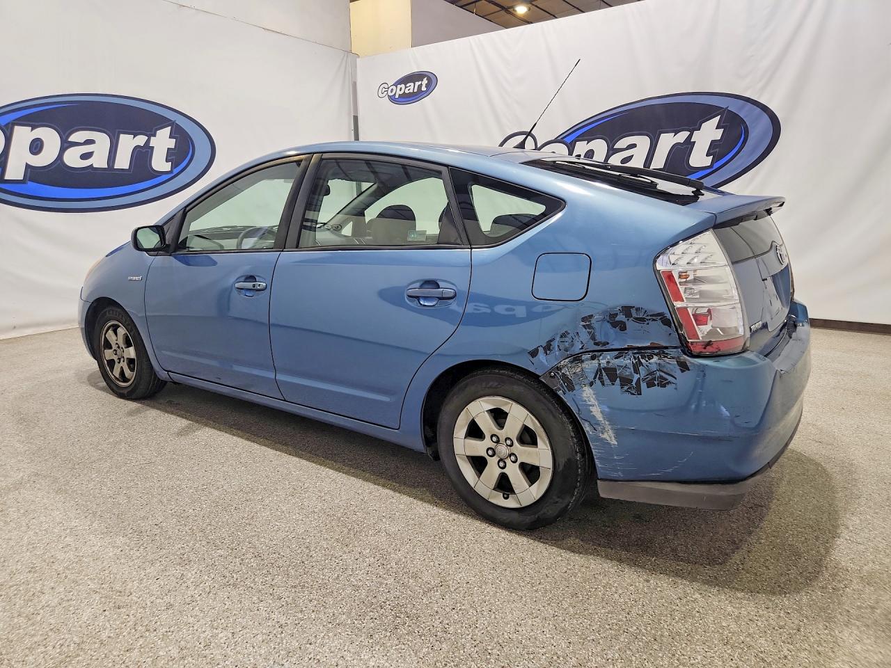 2008 Toyota Prius Base Синий vin: JTDKB20U687695508