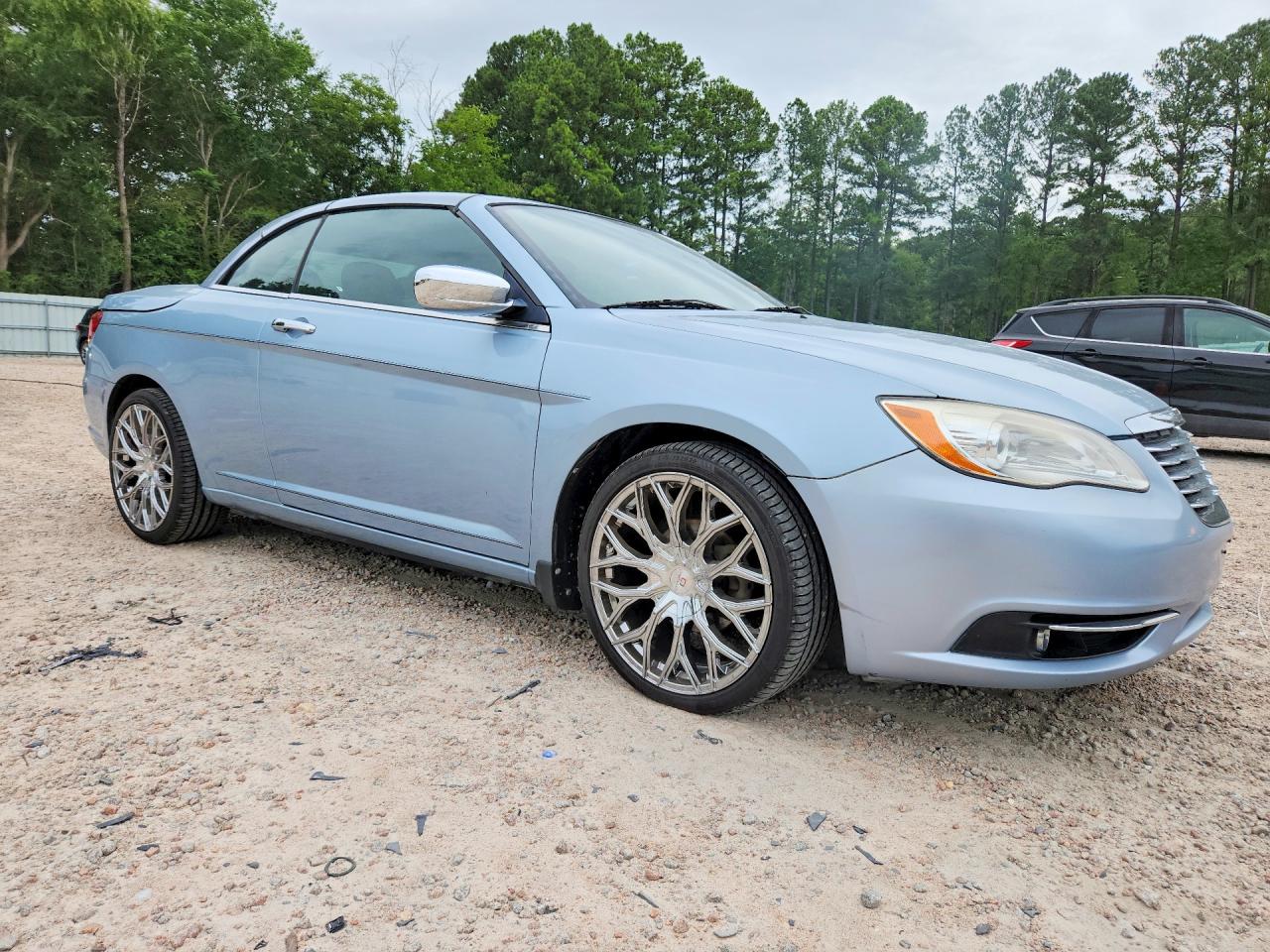 2013 Chrysler 200 Limited Blue vin: 1C3BCBFG4DN507478