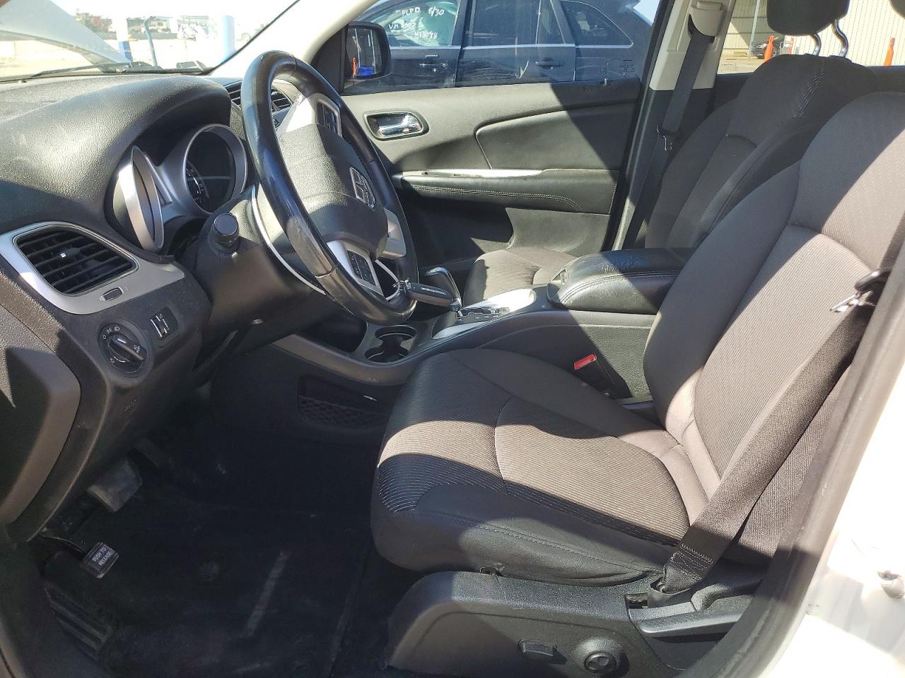 2014 Dodge Journey Sxt White vin: 3C4PDDBG9ET164541