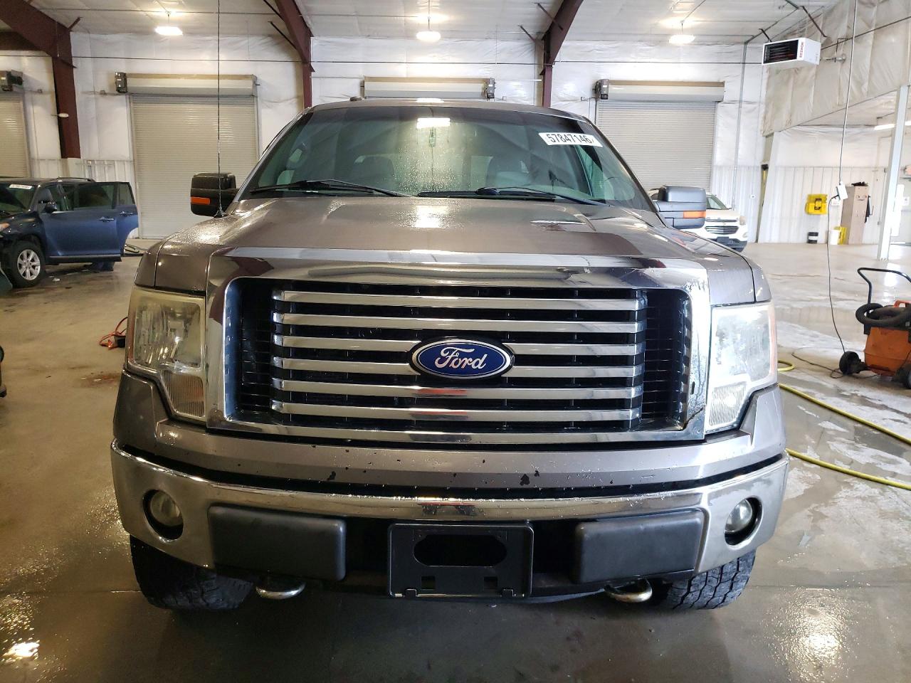 2011 Ford F150 Supercrew Gray vin: 1FTFW1EF3BFA43176