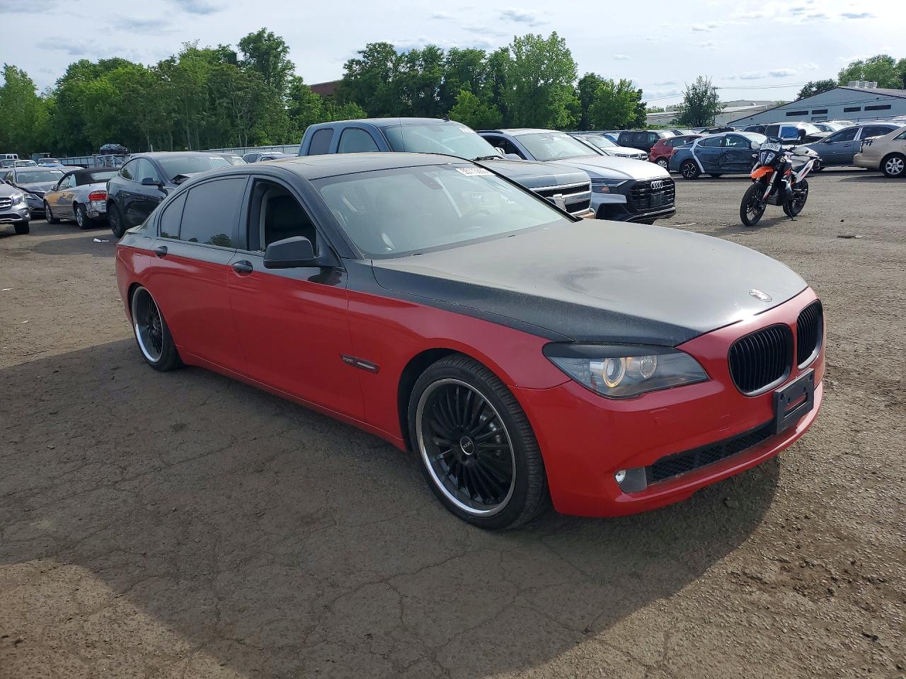 2012 Bmw 750 Lxi Two Tone vin: WBAKC8C54CC434718