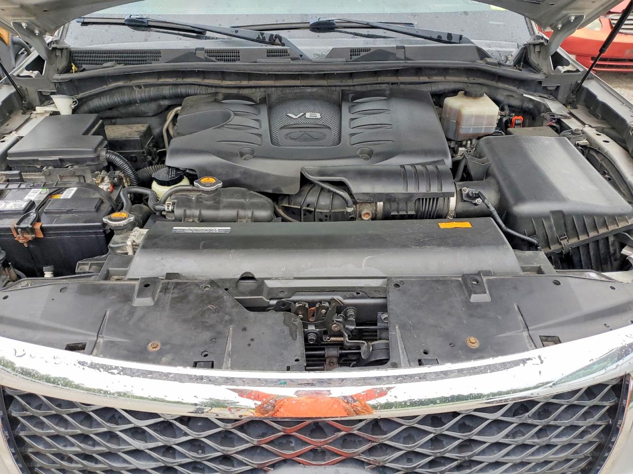 2011 Infiniti Qx56 Base Silver vin: JN8AZ2ND8B9701521