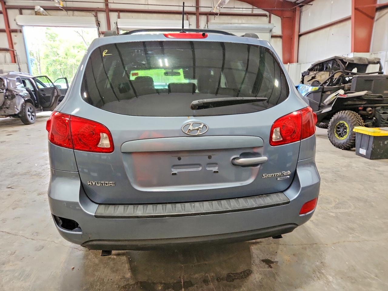 2009 Hyundai Santa Fe Gls Turquoise vin: 5NMSG73DX9H329300