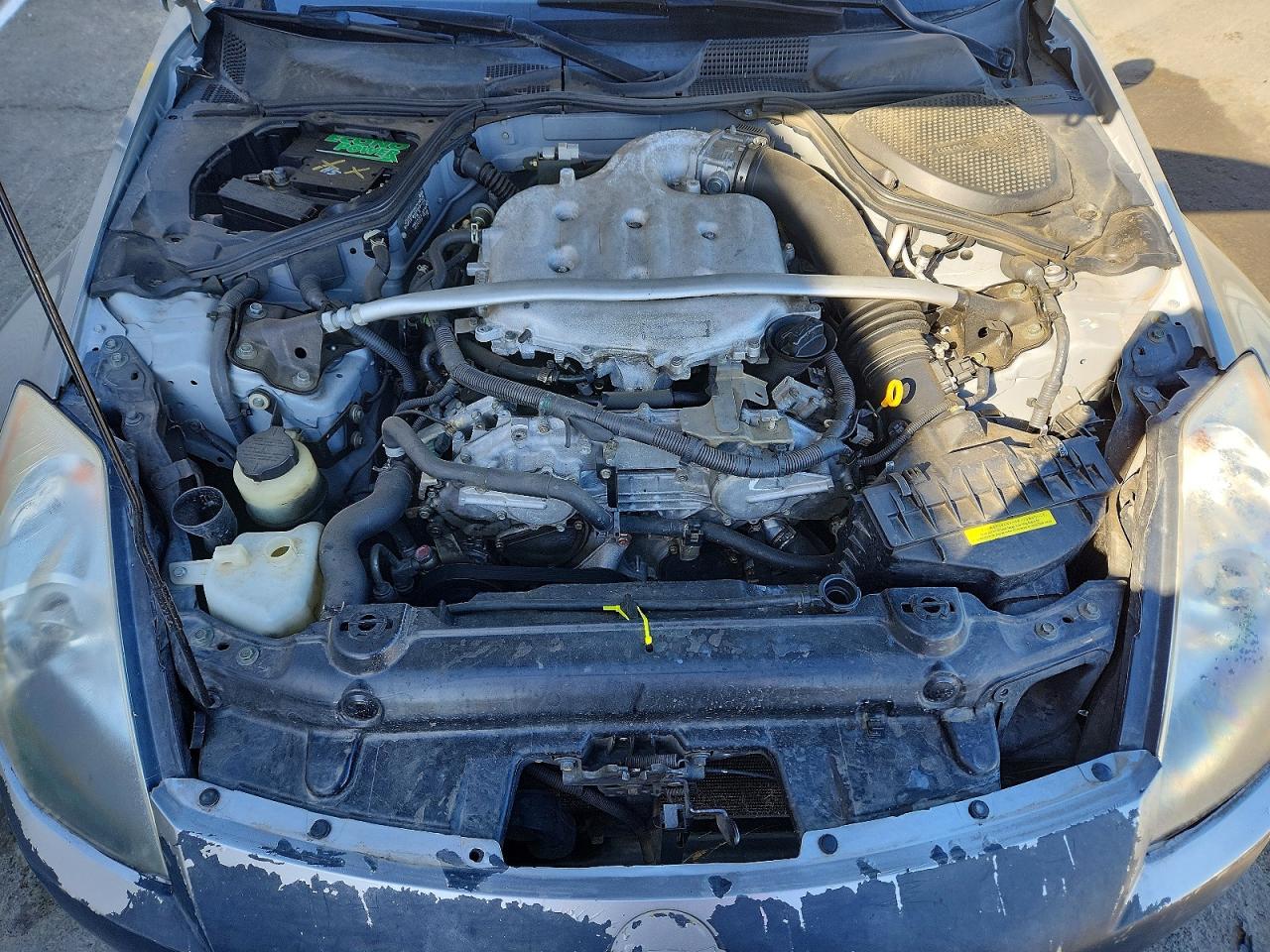 2005 Nissan 350z Base Silver vin: JN1AZ34D35M608610
