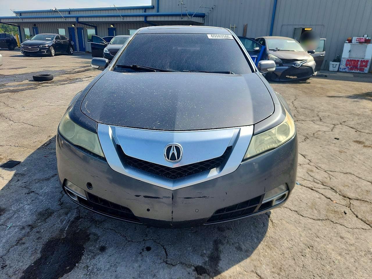 2010 Acura Tl Gray vin: 19UUA9F56AA008672