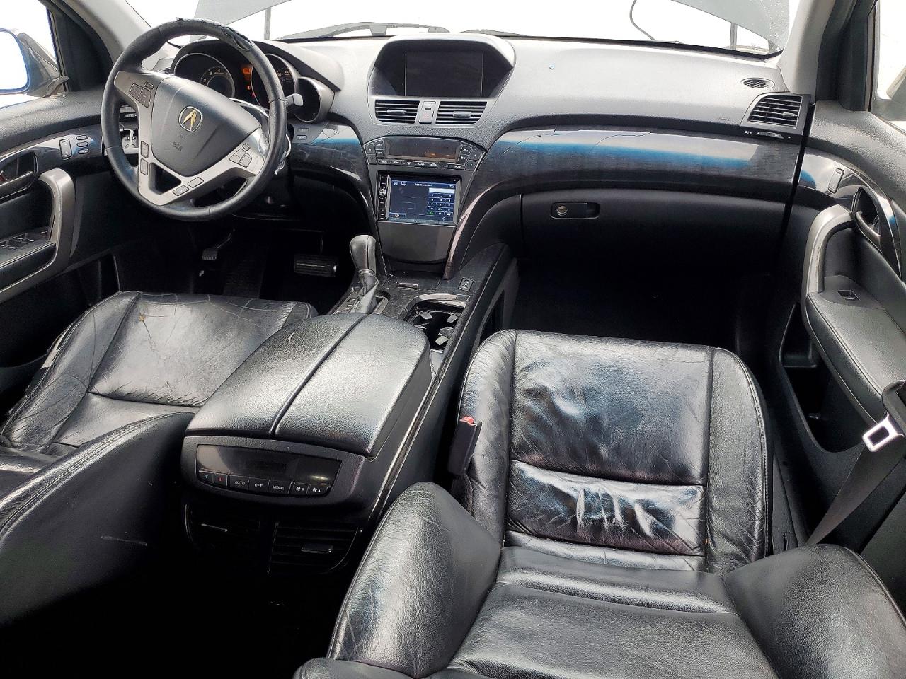2007 Acura Mdx Technology Black vin: 2HNYD283X7H508459
