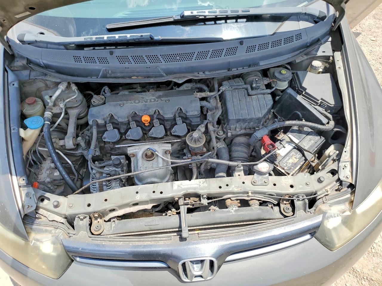 2007 Honda Civic Lx Brown vin: 2HGFG11627H509559